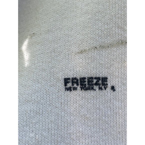 90’s Born In the USA  Freeze New York  Hoodie Size XXL Red White Blue Unisex - Picture 4 of 6